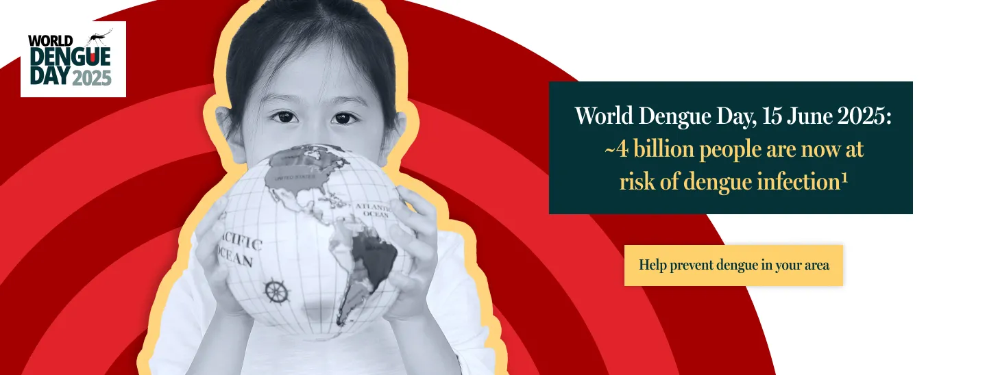 World dengue day: approximately 4 billion people are now at risk of dengue infection 
