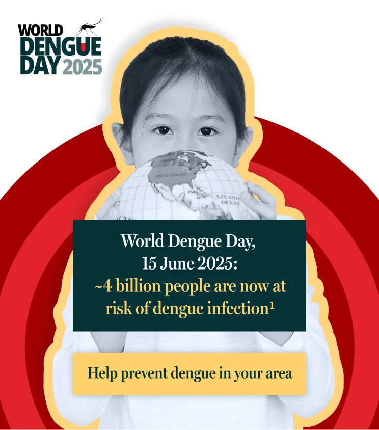 World dengue day: approximately 4 billion people are now at risk of dengue infection