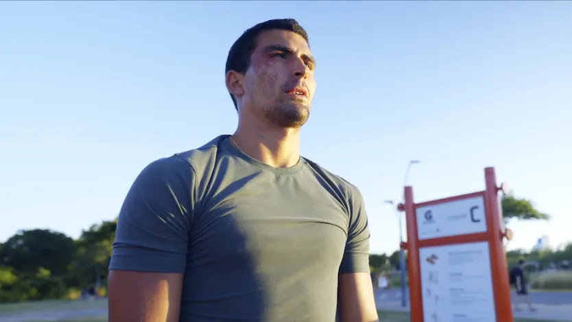 Kevin encouraging others to take dengue precautions and educate their community